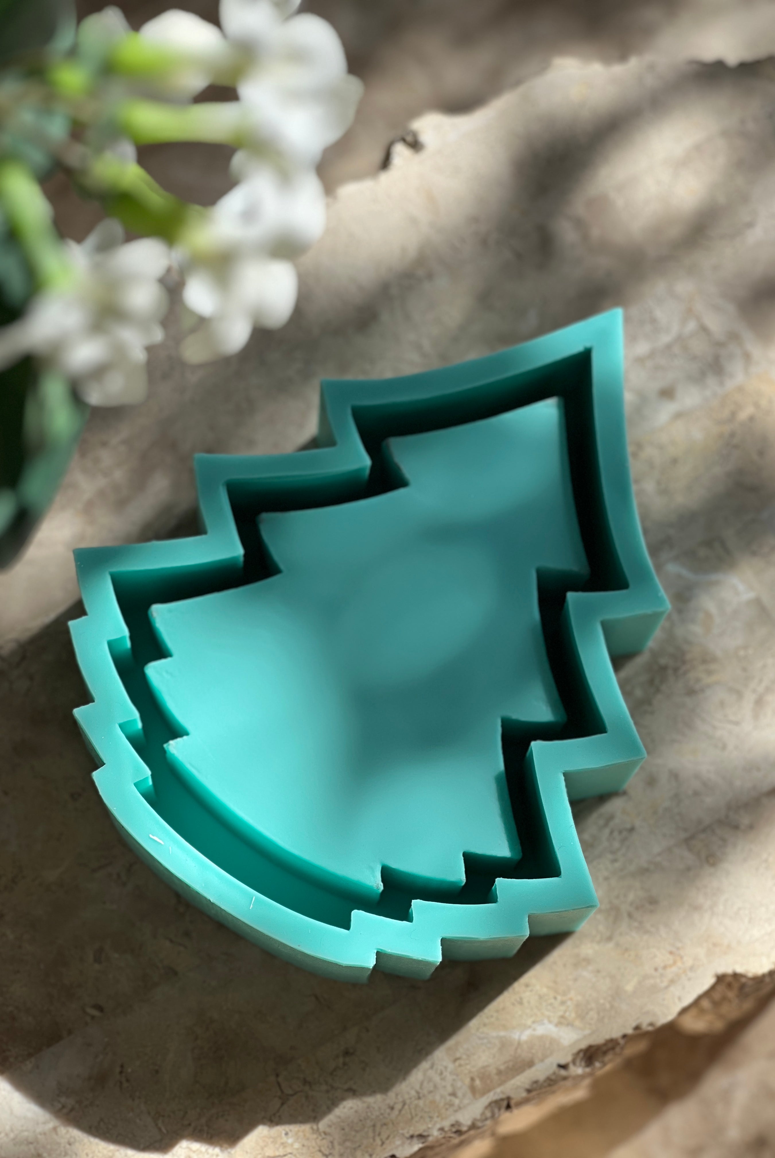 Silicone Christmas Tree Tray Mould