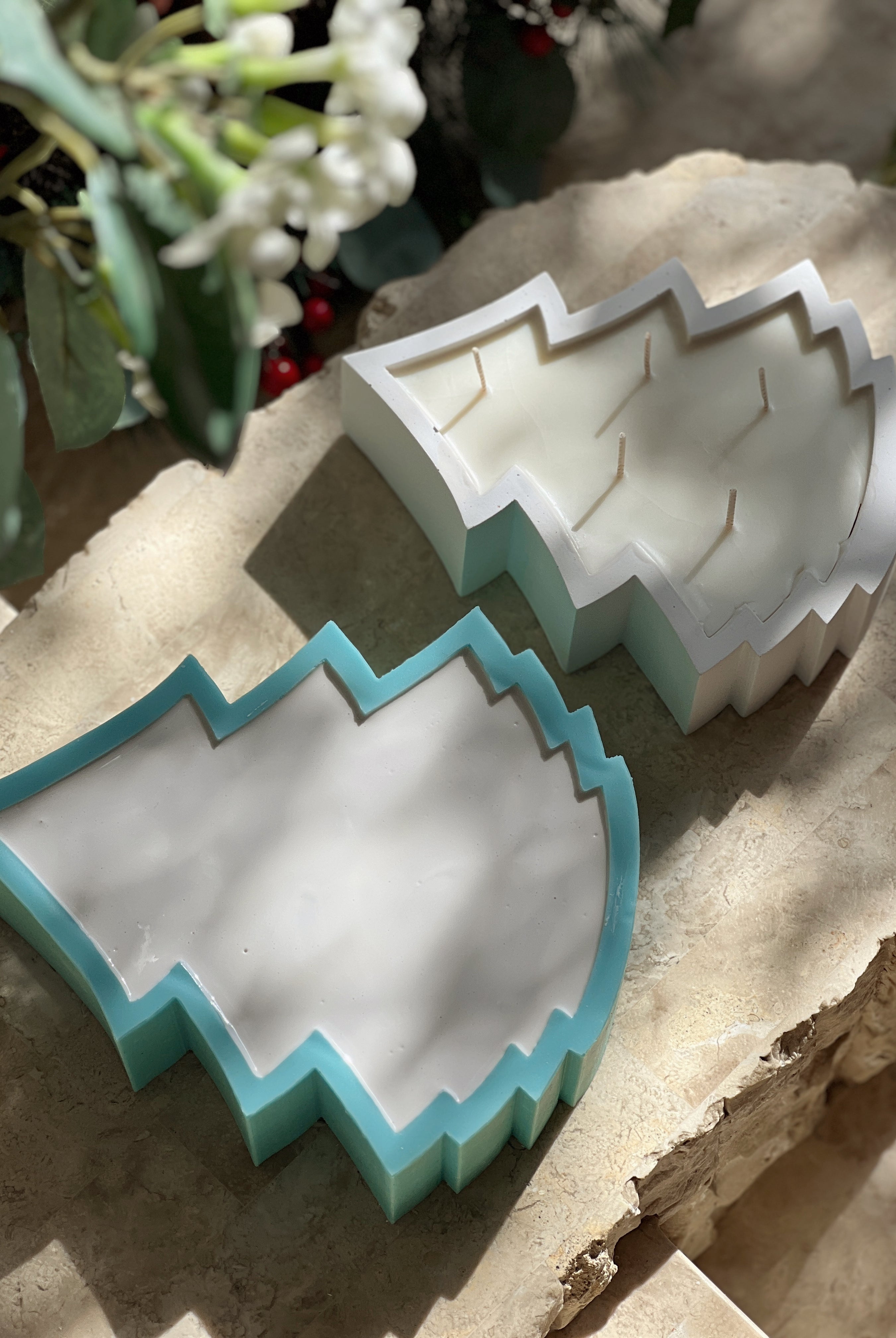 Silicone Christmas Tree Tray Mould