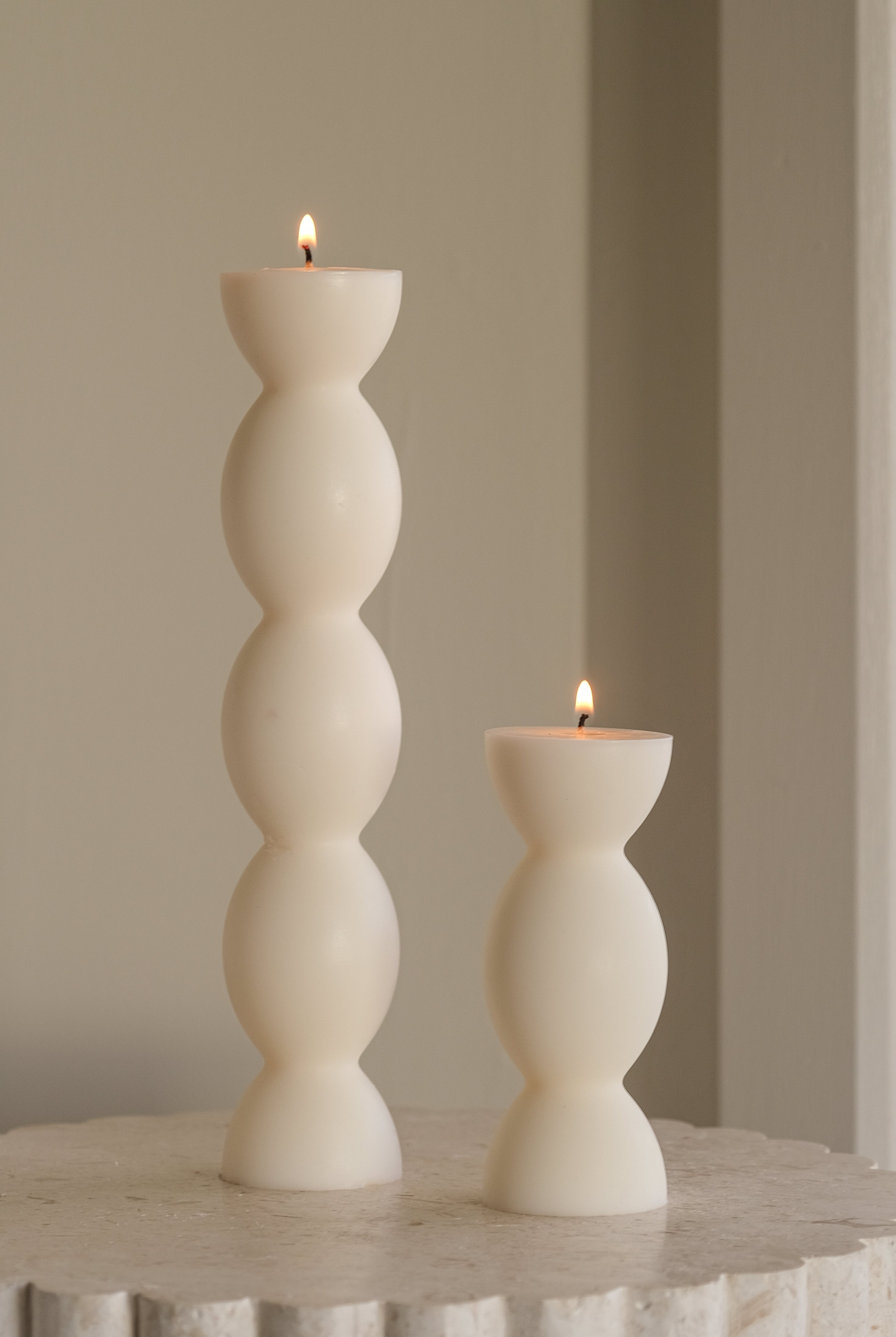 Pillar candle moulds