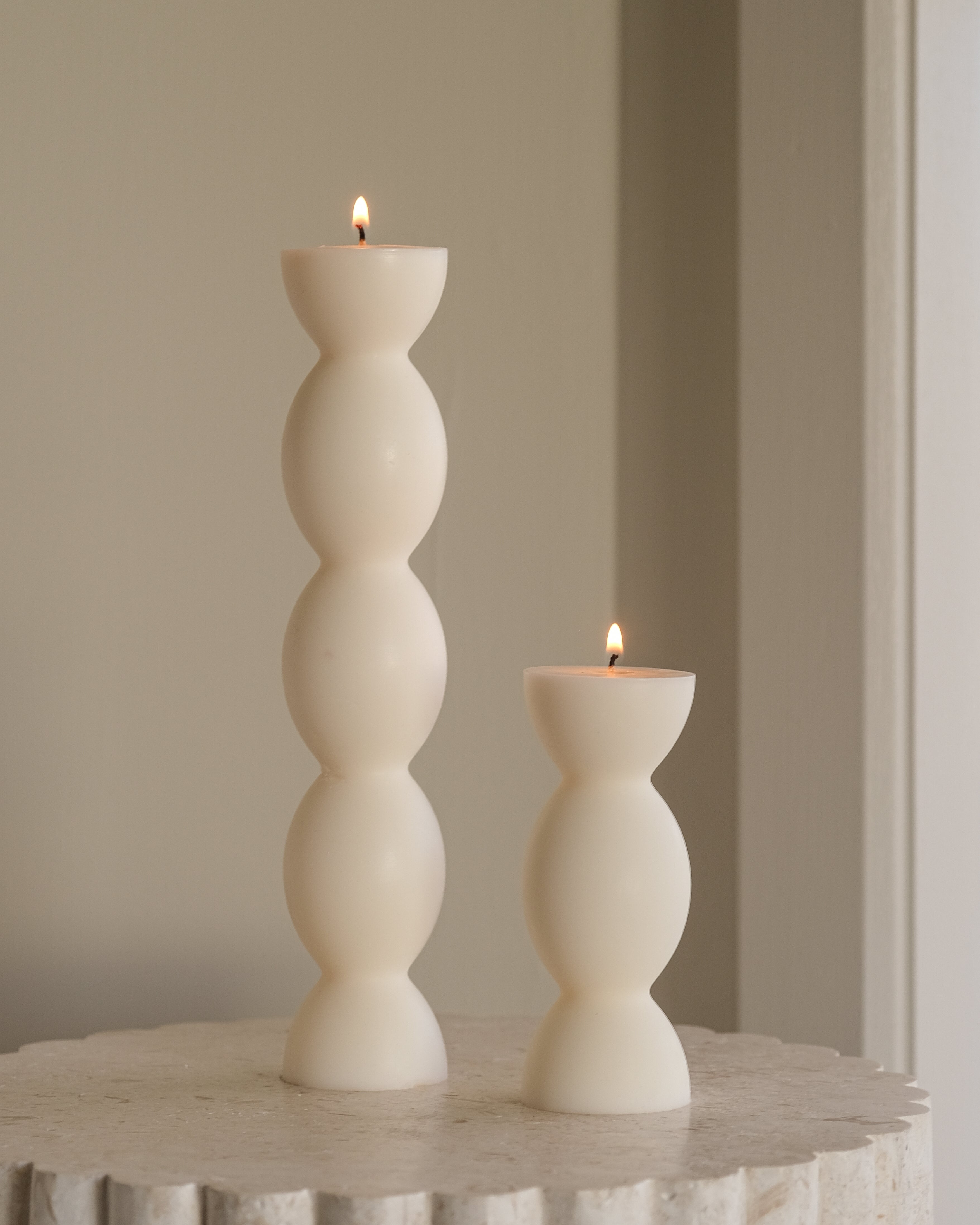 Pillar candle moulds