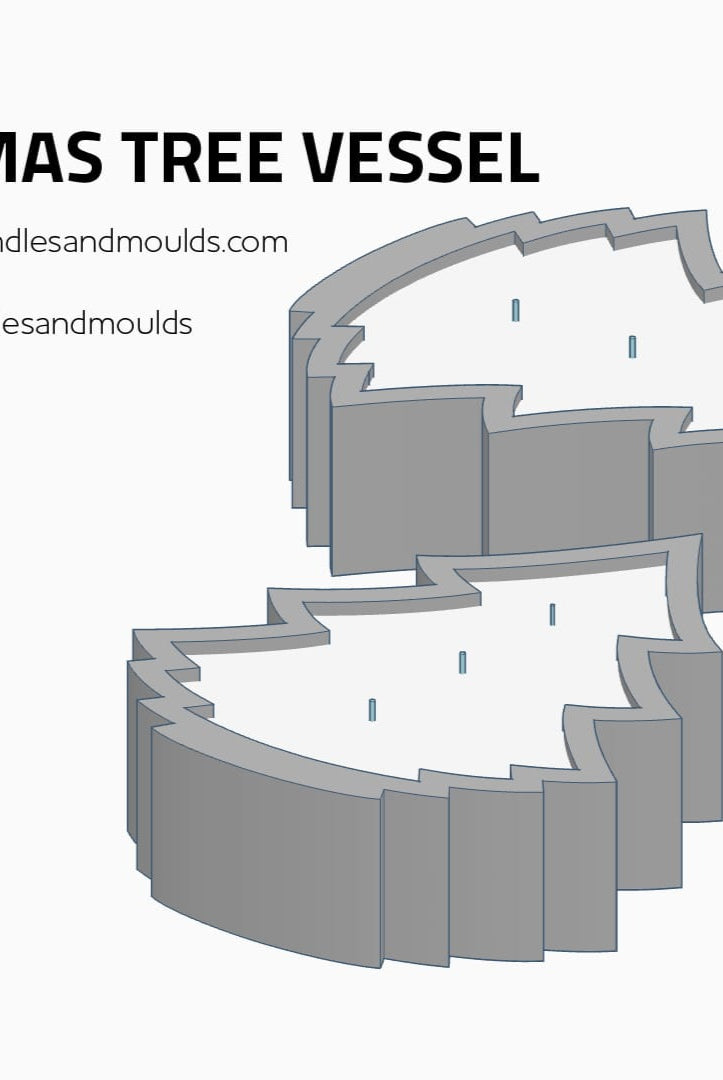 Silicone Christmas Tree Tray Mould