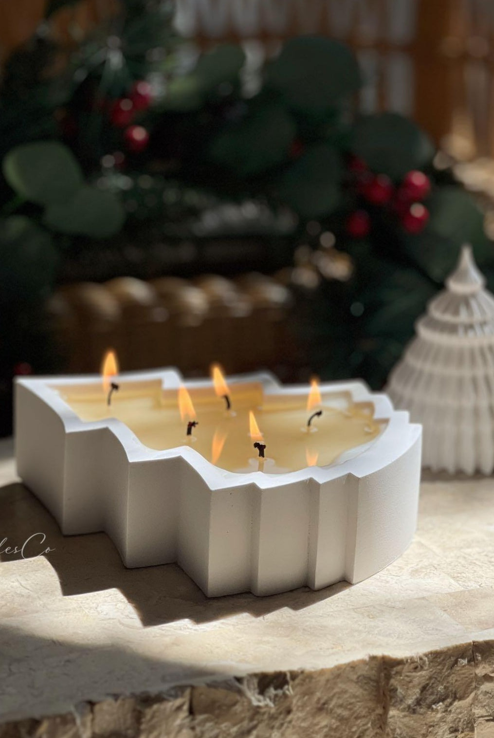 Silicone Christmas Tree Tray Mould