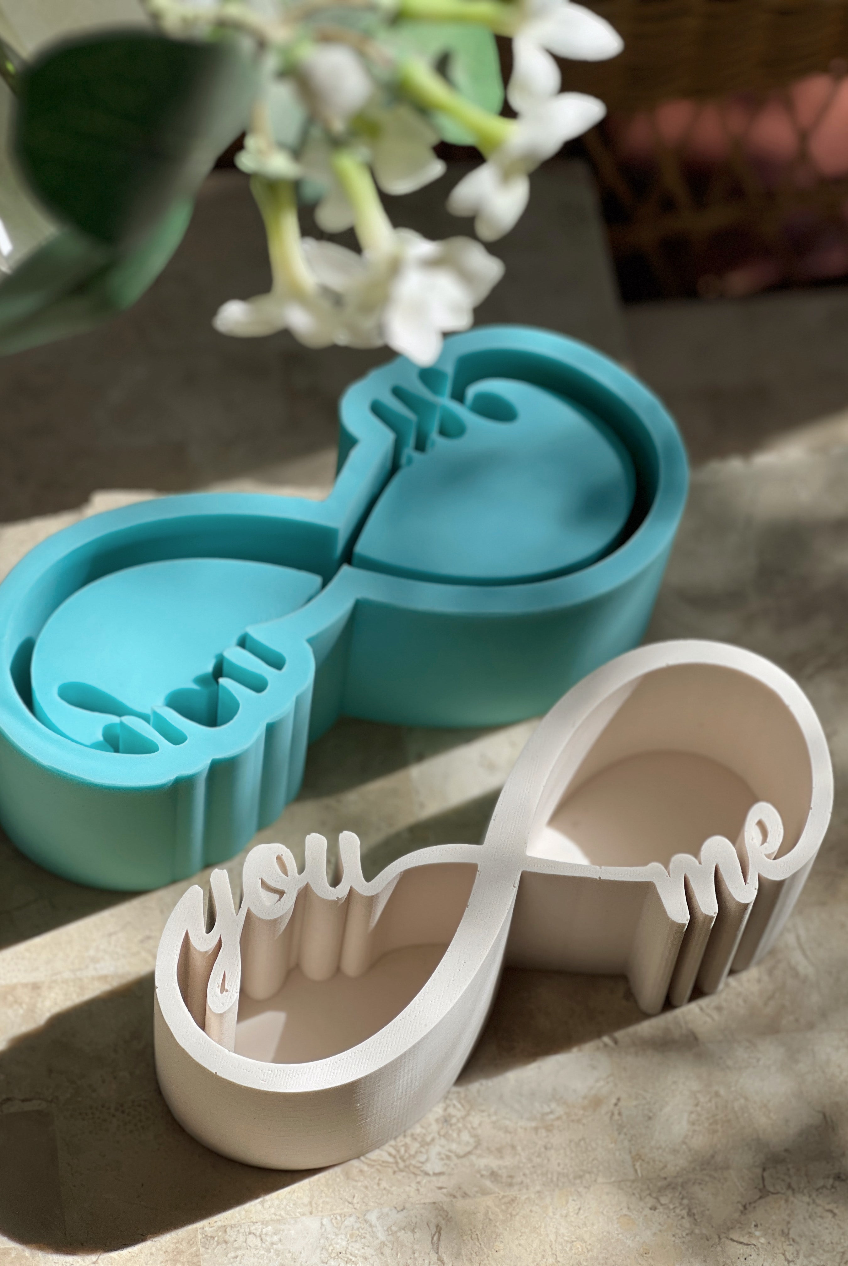 Silicone Love Vessle Tray Mould