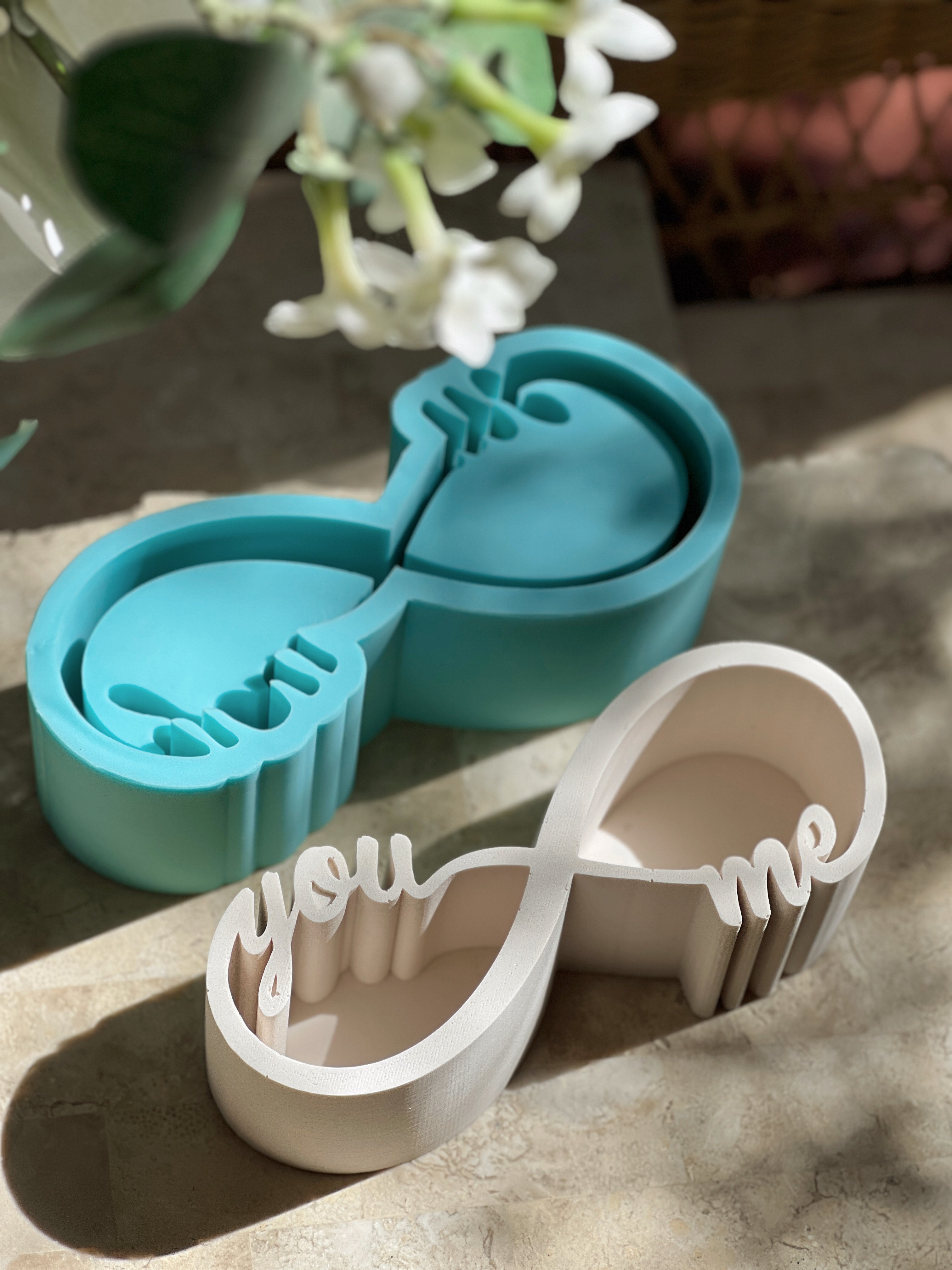 Silicone Love Vessle Tray Mould