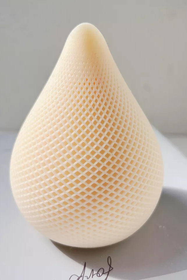 Rain Drop Candle Mould 2 - Silicone Mould, Mold for DIY Candles. Created using candle making kit with cotton candle wicks and candle colour chips. Using soy wax for pillar candles. Sold by Myka Candles Moulds Australia