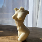 Aphrodite Candle Mould 0 - Silicone Mould, Mold for DIY Candles. Created using candle making kit with cotton candle wicks and candle colour chips. Using soy wax for pillar candles. Sold by Myka Candles Moulds Australia