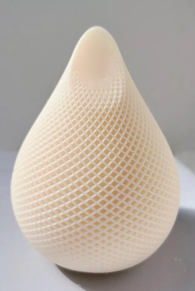 Rain Drop Candle Mould 1 - Silicone Mould, Mold for DIY Candles. Created using candle making kit with cotton candle wicks and candle colour chips. Using soy wax for pillar candles. Sold by Myka Candles Moulds Australia