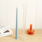 Tapered Pillar Candle Mould 1 - Silicone Mould, Mold for DIY Candles. Created using candle making kit with cotton candle wicks and candle colour chips. Using soy wax for pillar candles. Sold by Myka Candles Moulds Australia
