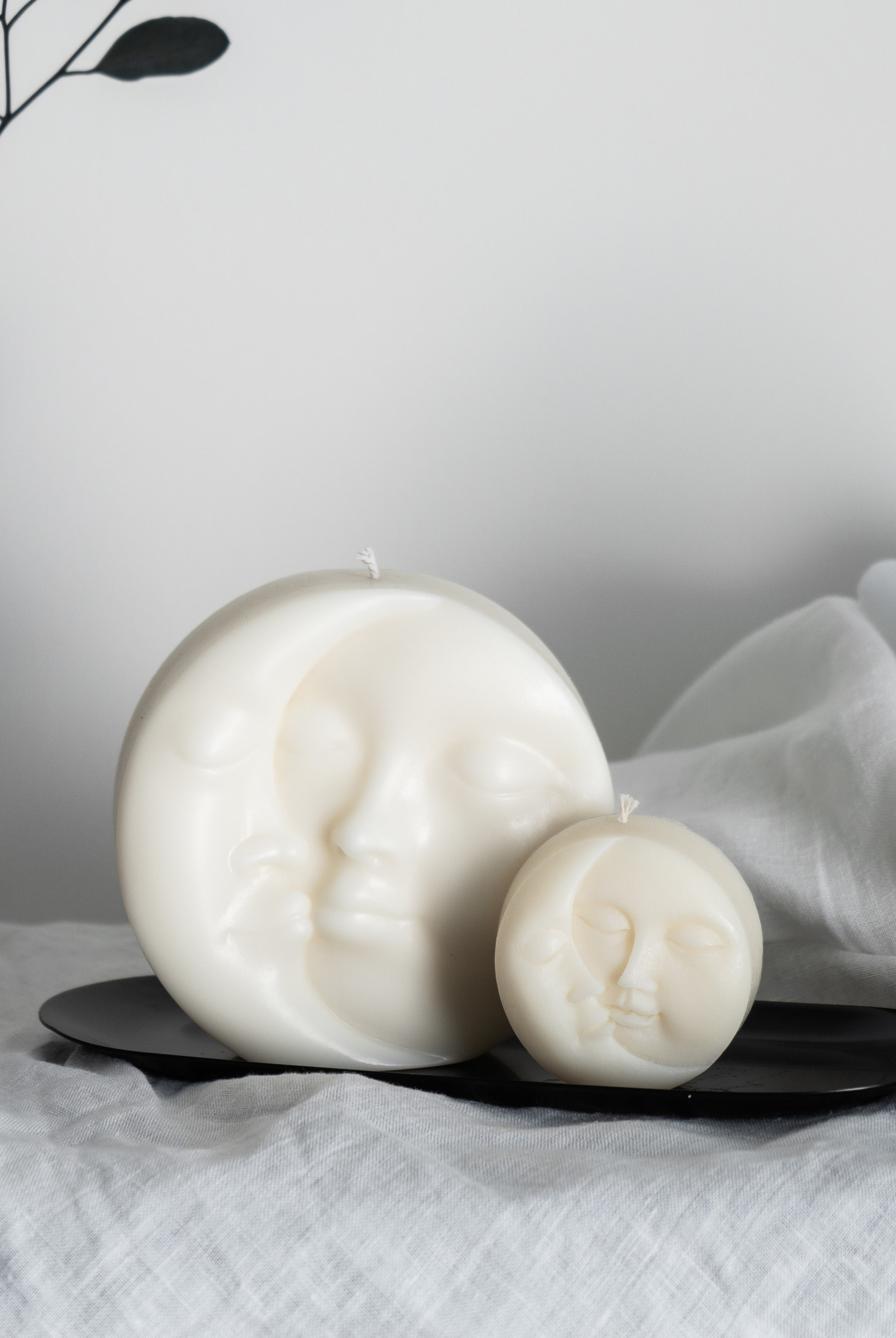Luna Candle Mould 0 - Silicone Mould, Mold for DIY Candles. Created using candle making kit with cotton candle wicks and candle colour chips. Using soy wax for pillar candles. Sold by Myka Candles Moulds Australia