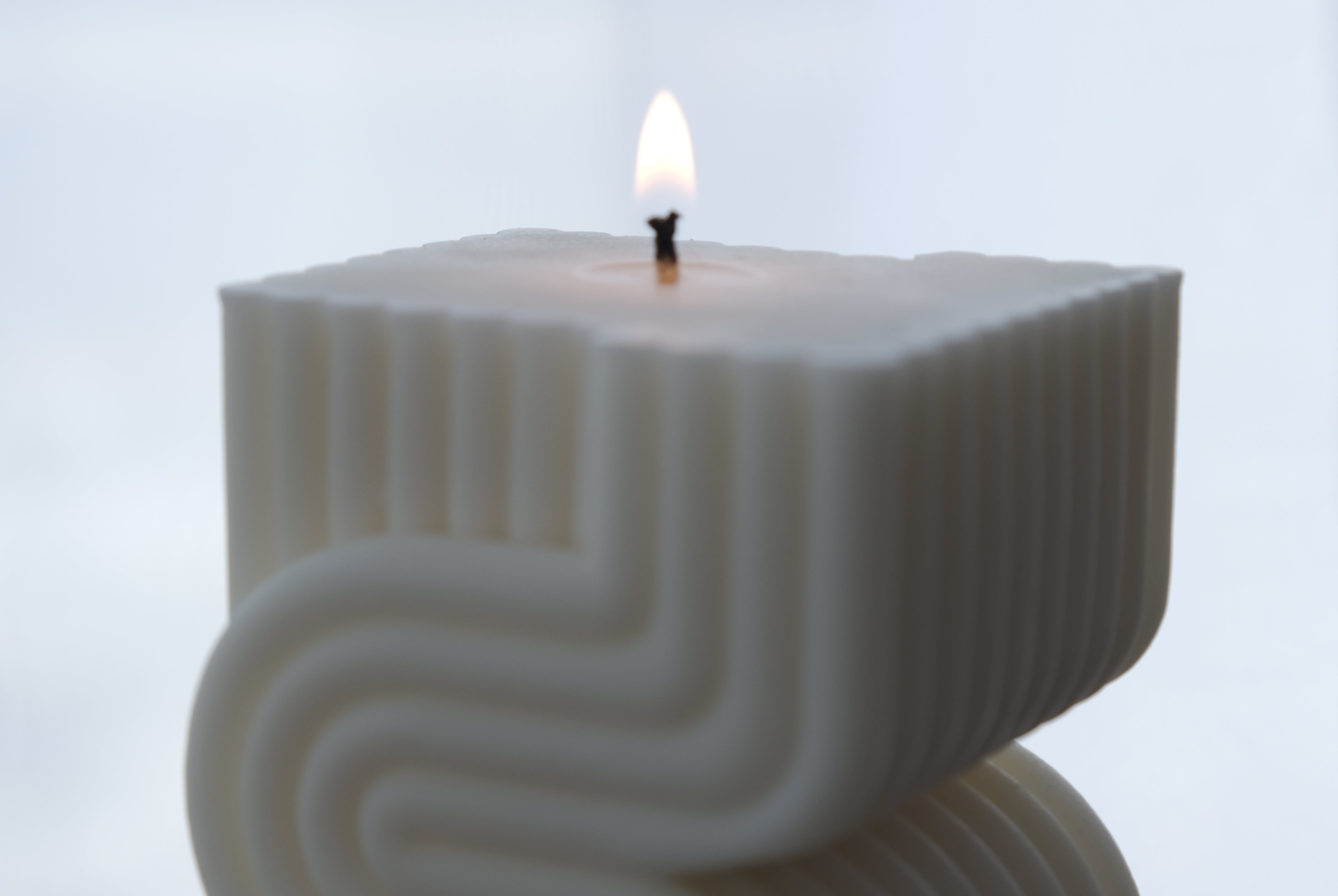 Sienna Candle Mould 3 - Silicone Mould, Mold for DIY Candles. Created using candle making kit with cotton candle wicks and candle colour chips. Using soy wax for pillar candles. Sold by Myka Candles Moulds Australia