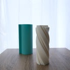 Belle Candle Mould 8 - Silicone Mould, Mold for DIY Candles. Created using candle making kit with cotton candle wicks and candle colour chips. Using soy wax for pillar candles. Sold by Myka Candles Moulds Australia