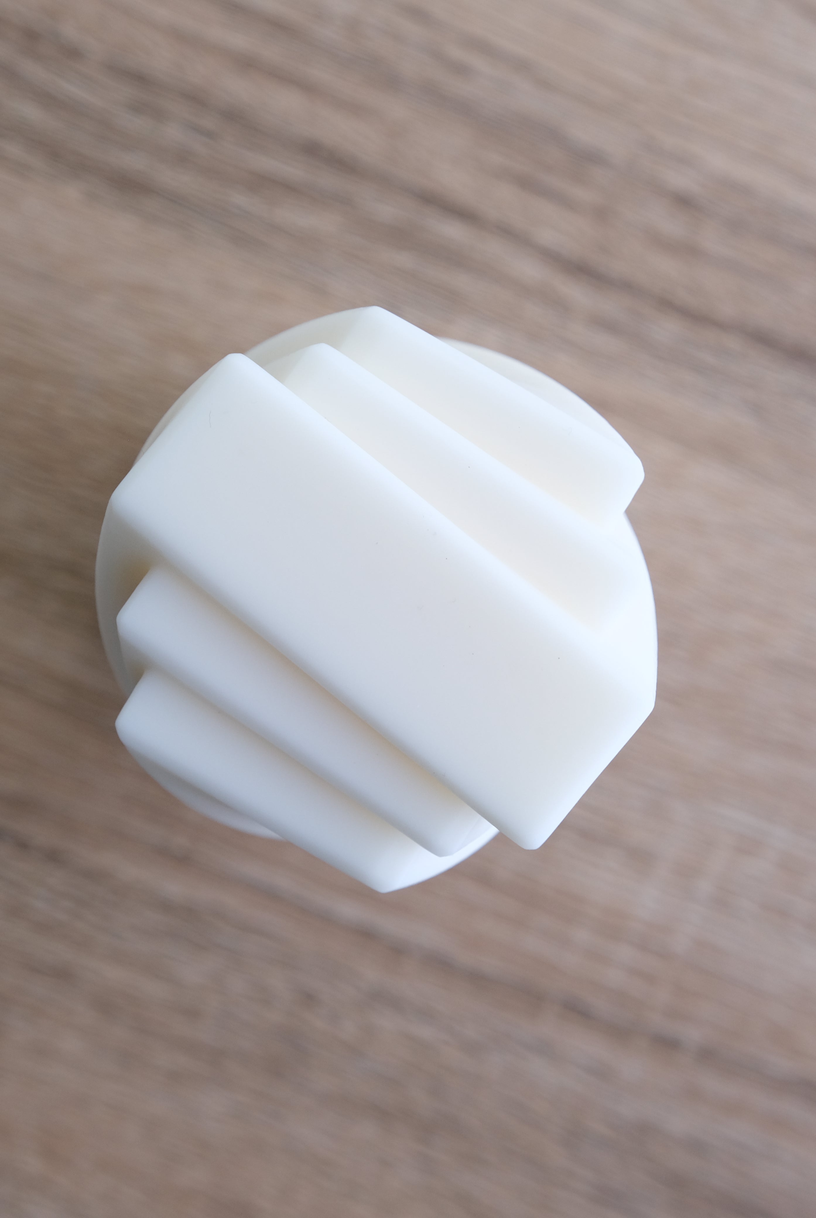 Belle Candle Mould 7 - Silicone Mould, Mold for DIY Candles. Created using candle making kit with cotton candle wicks and candle colour chips. Using soy wax for pillar candles. Sold by Myka Candles Moulds Australia