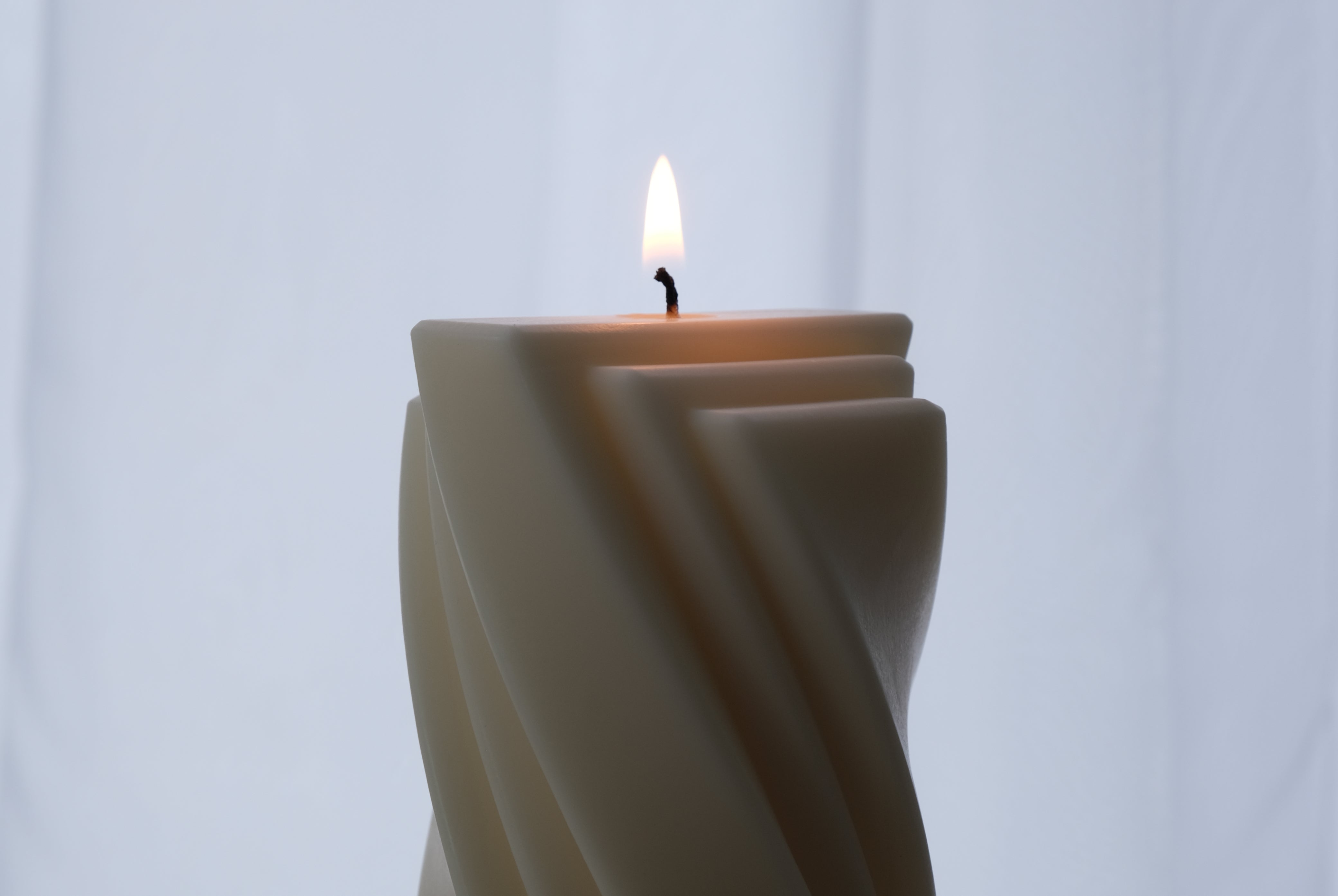 Belle Candle Mould 5 - Silicone Mould, Mold for DIY Candles. Created using candle making kit with cotton candle wicks and candle colour chips. Using soy wax for pillar candles. Sold by Myka Candles Moulds Australia