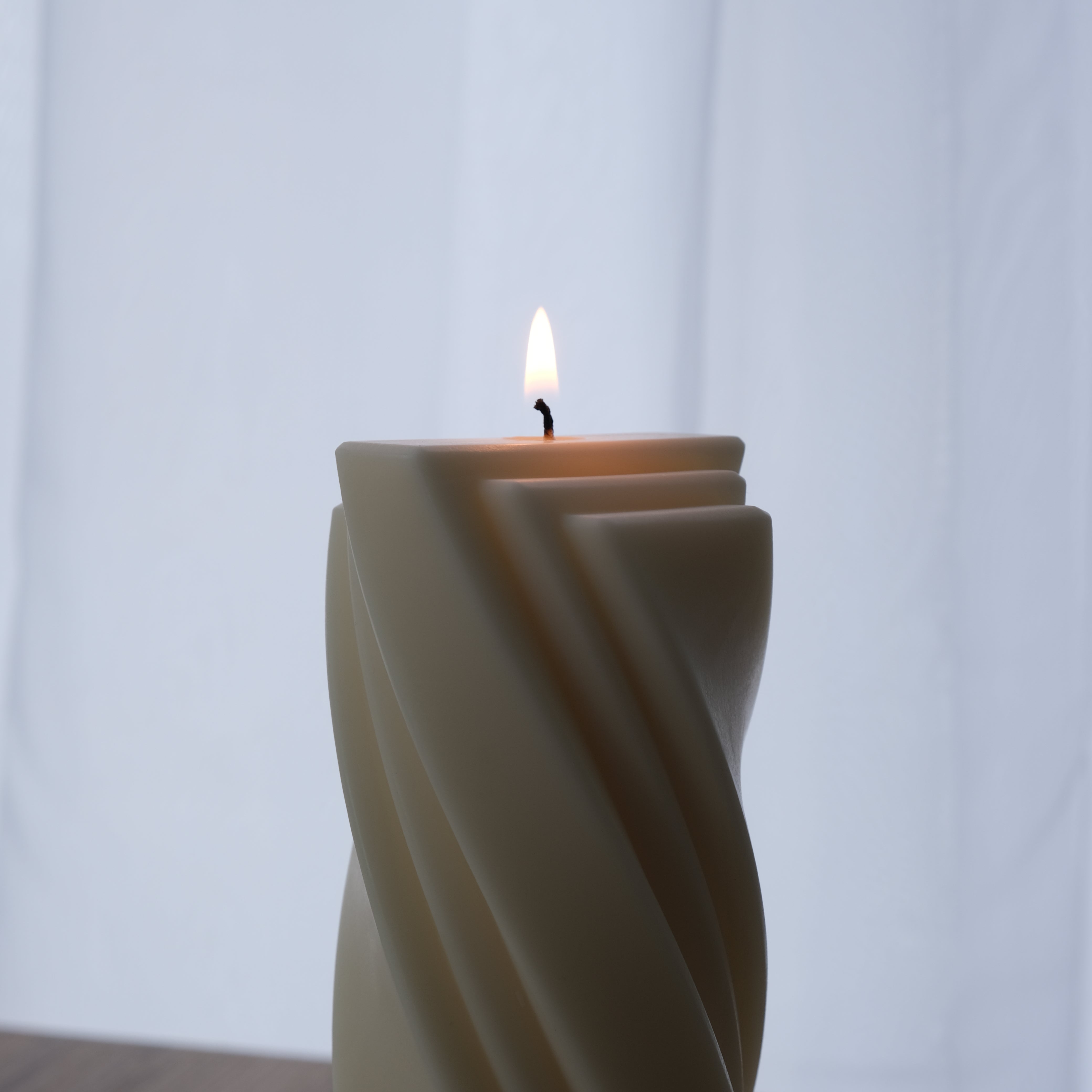 Belle Candle Mould 5 - Silicone Mould, Mold for DIY Candles. Created using candle making kit with cotton candle wicks and candle colour chips. Using soy wax for pillar candles. Sold by Myka Candles Moulds Australia
