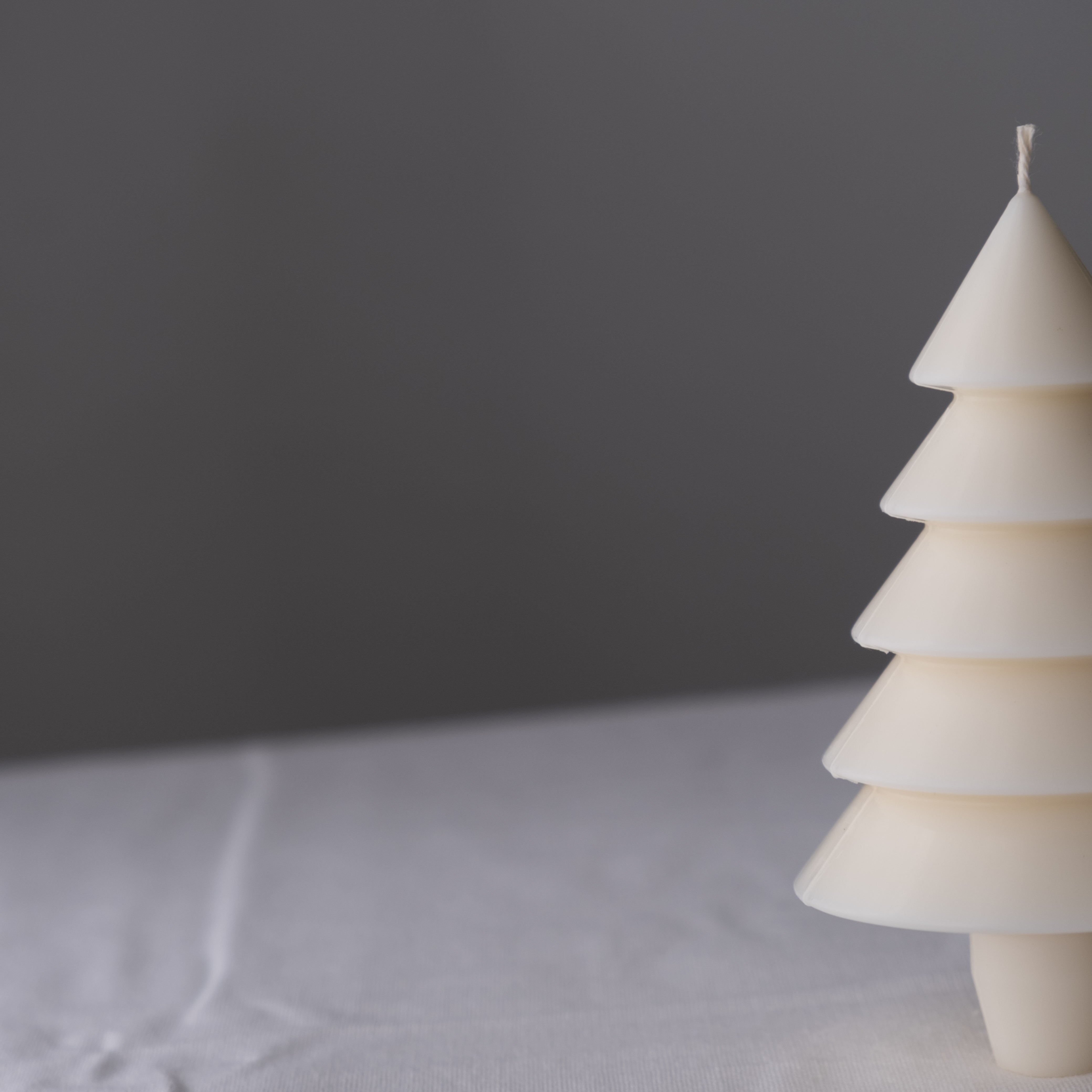 Tiered Christmas Tree Candle Mould 1 - Silicone Mould, Mold for DIY Candles. Created using candle making kit with cotton candle wicks and candle colour chips. Using soy wax for pillar candles. Sold by Myka Candles Moulds Australia