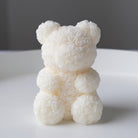 Rose Bear Candle Mould 0 - Silicone Mould, Mold for DIY Candles. Created using candle making kit with cotton candle wicks and candle colour chips. Using soy wax for pillar candles. Sold by Myka Candles Moulds Australia