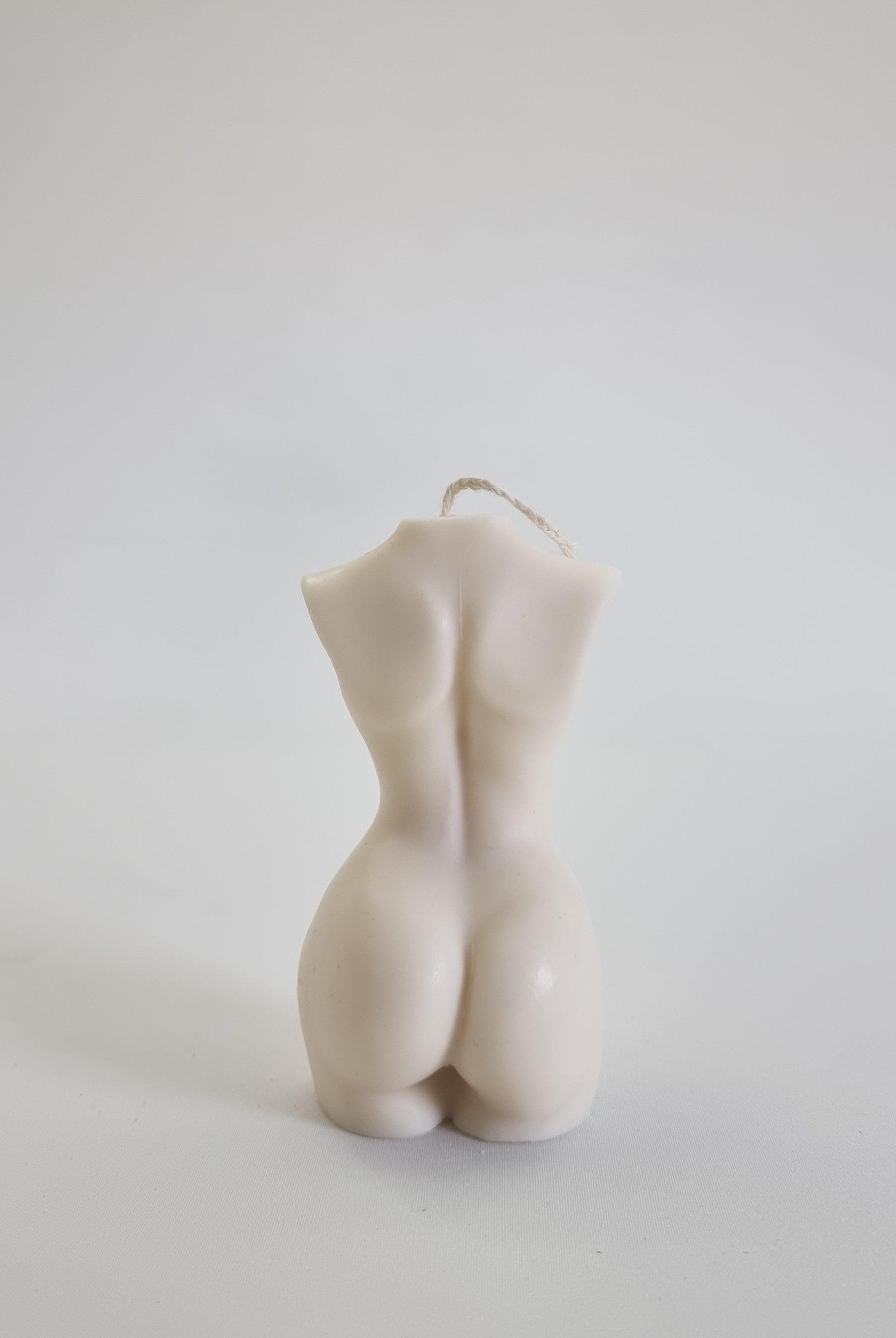 Fit Female Body Candle Mould (L) - 16cm 2 - Silicone Mould, Mold for DIY Candles. Created using candle making kit with cotton candle wicks and candle colour chips. Using soy wax for pillar candles. Sold by Myka Candles Moulds Australia