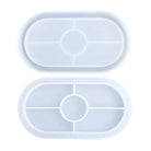 Oval Tray Candle Mould 2 - Silicone Mould, Mold for DIY Candles. Created using candle making kit with cotton candle wicks and candle colour chips. Using soy wax for pillar candles. Sold by Myka Candles Moulds Australia