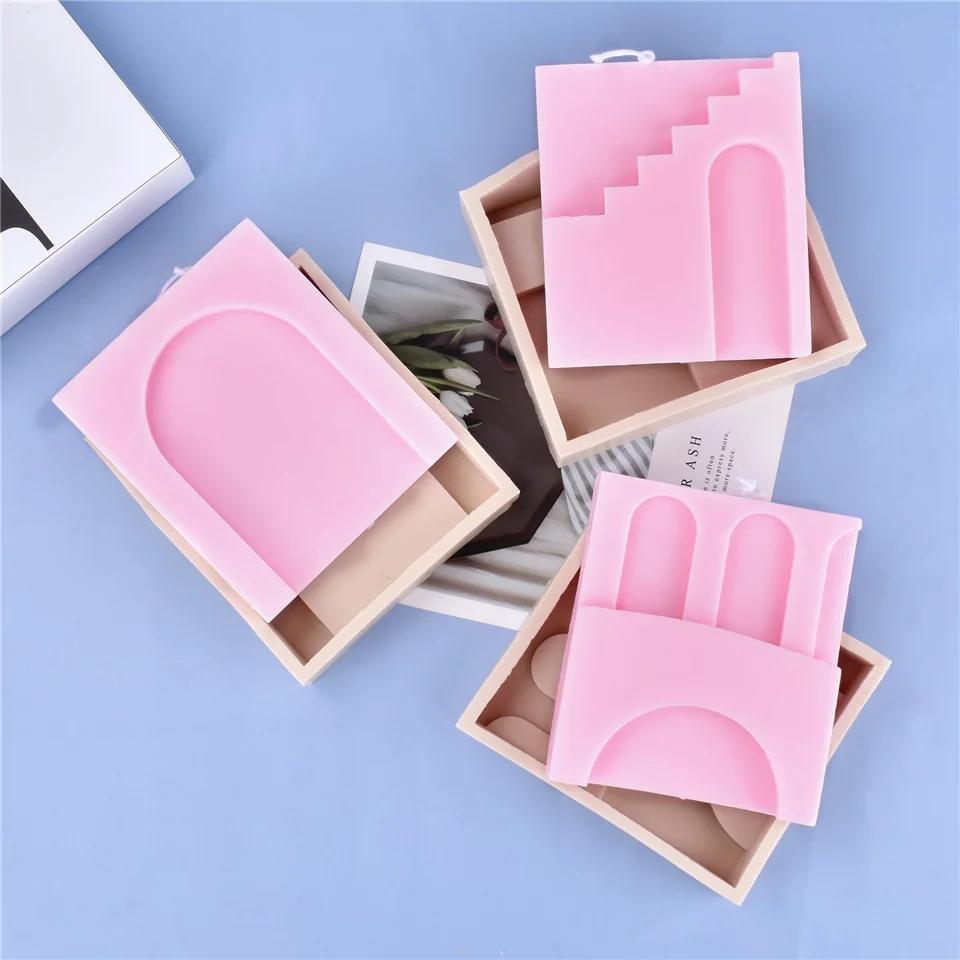 Ruins Candle Mould 1 - Silicone Mould, Mold for DIY Candles. Created using candle making kit with cotton candle wicks and candle colour chips. Using soy wax for pillar candles. Sold by Myka Candles Moulds Australia