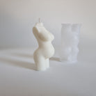 Mama Candle Mould 6 - Silicone Mould, Mold for DIY Candles. Created using candle making kit with cotton candle wicks and candle colour chips. Using soy wax for pillar candles. Sold by Myka Candles Moulds Australia