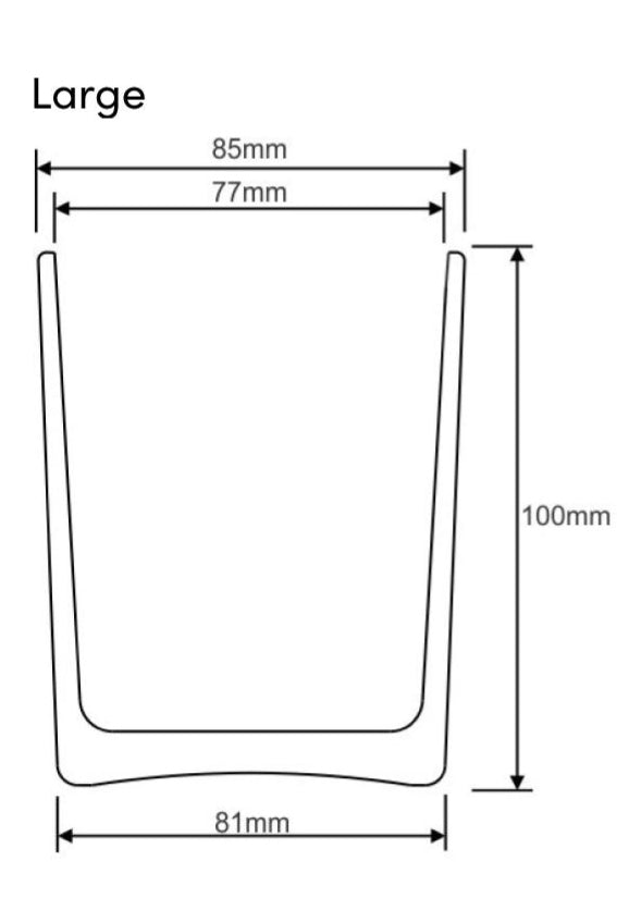 Oxford Jar Refills (L) 4 - Silicone Mould, Mold for DIY Candles. Created using candle making kit with cotton candle wicks and candle colour chips. Using soy wax for pillar candles. Sold by Myka Candles Moulds Australia