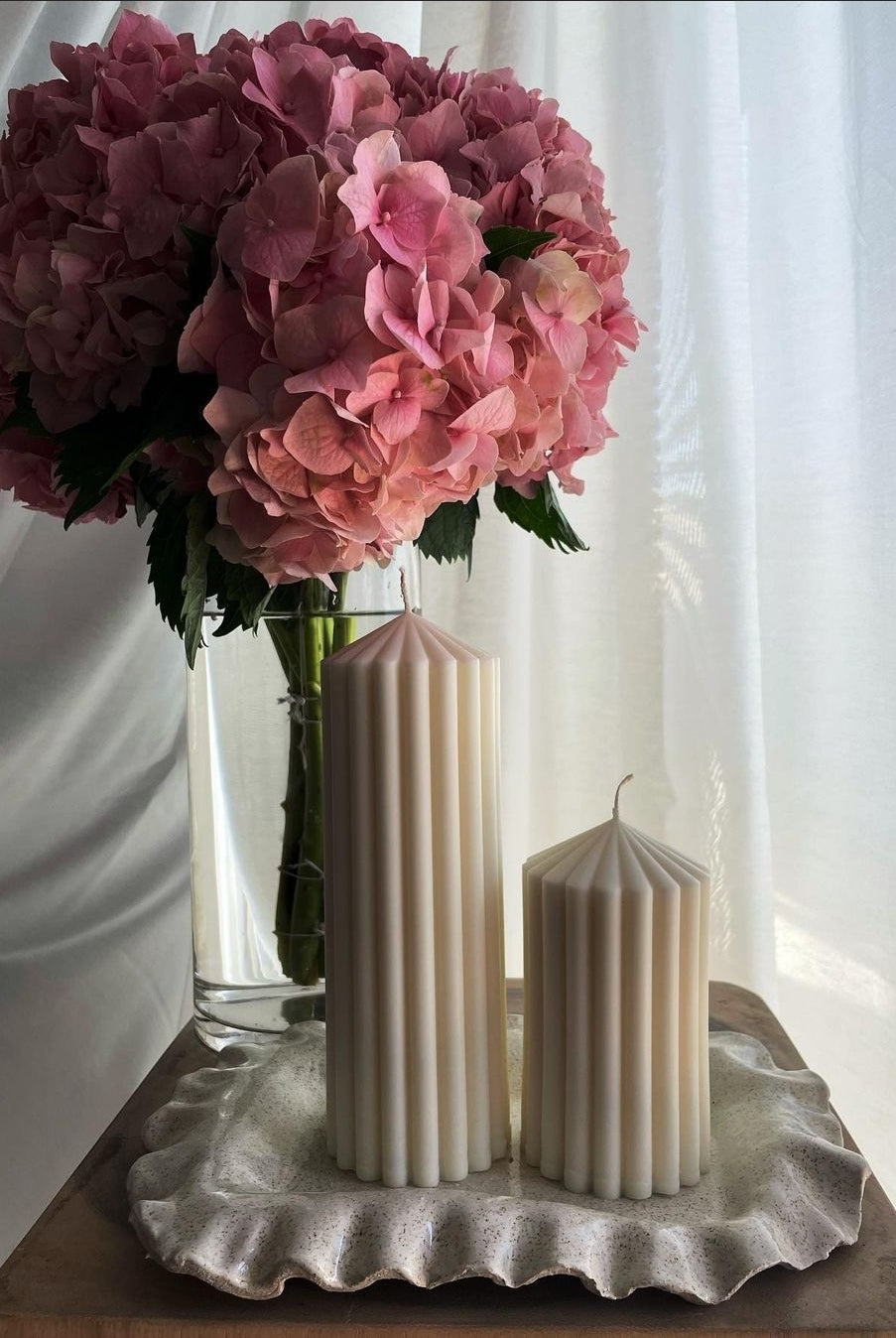 Circus Pillar Candle Moulds 1 - Silicone Mould, Mold for DIY Candles. Created using candle making kit with cotton candle wicks and candle colour chips. Using soy wax for pillar candles. Sold by Myka Candles Moulds Australia