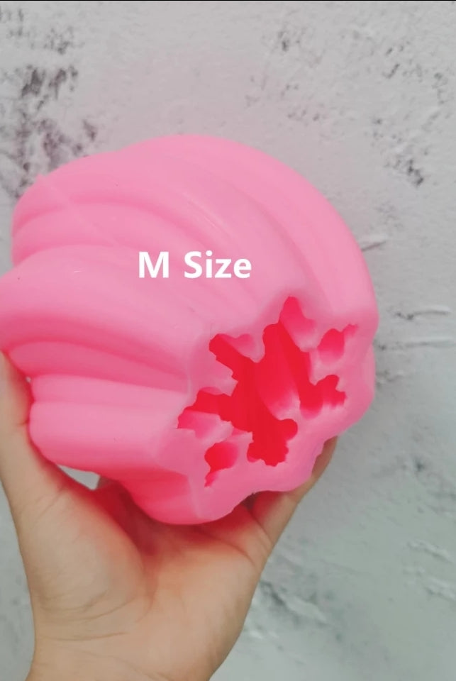 Twirl Candle Moulds 8 - Silicone Mould, Mold for DIY Candles. Created using candle making kit with cotton candle wicks and candle colour chips. Using soy wax for pillar candles. Sold by Myka Candles Moulds Australia