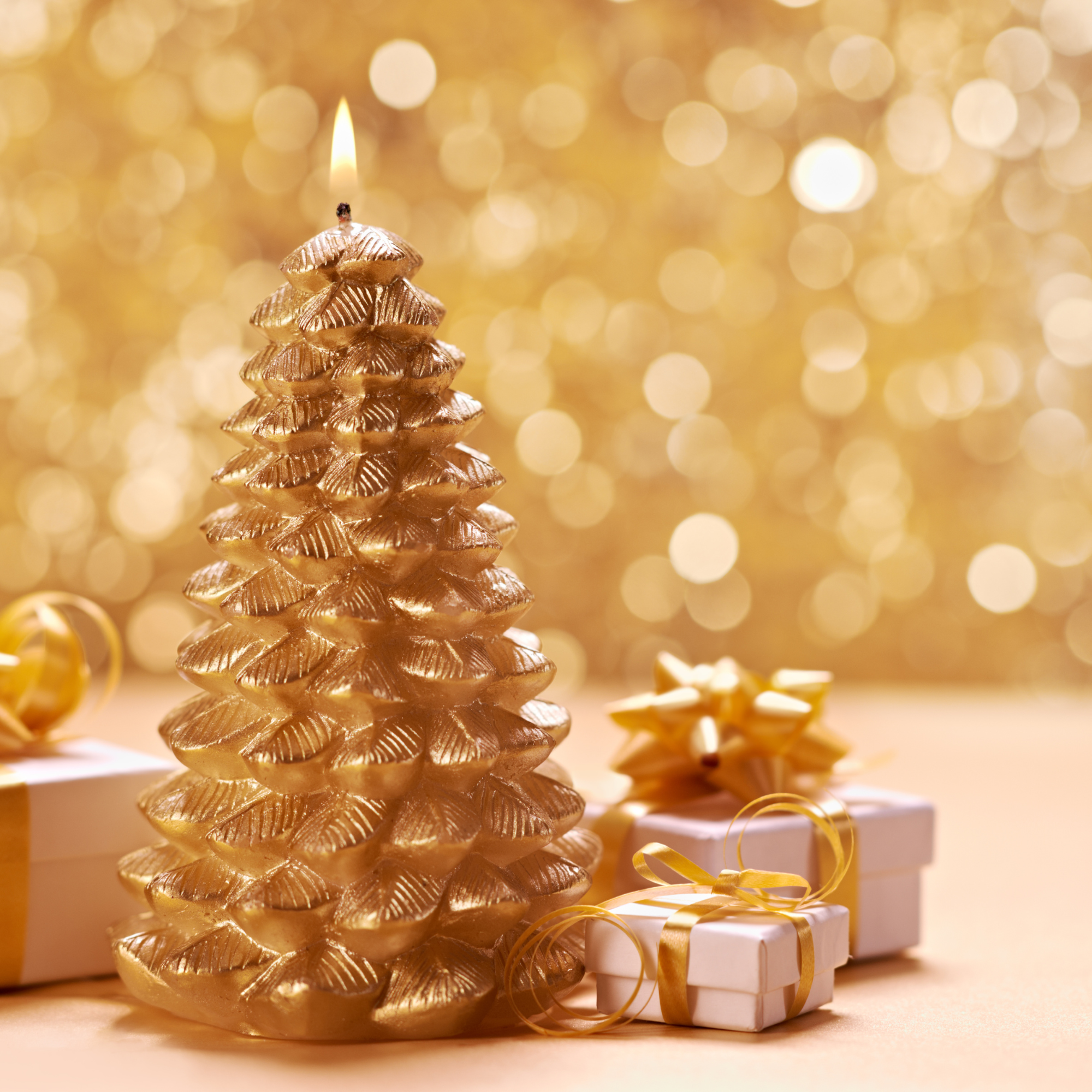 Christmas tree silicone candle moulds