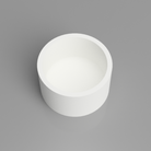 A 3D 12cm Straight Candle Jar Mould silicone candle mold from MYKA Candles and Moulds, perfect for resin vessel moulds and floral vases.