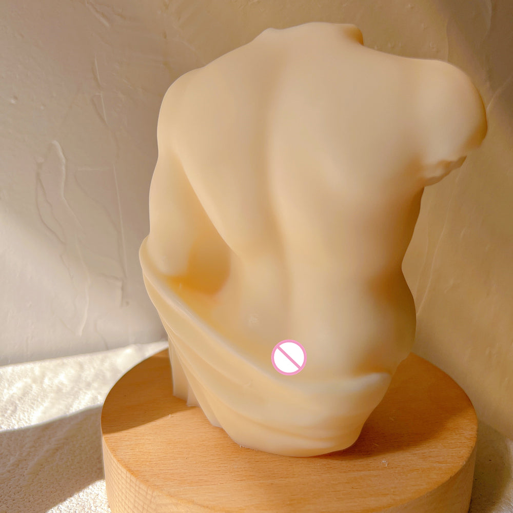 The Adonis Candle Mould silicone candle mold by MYKA Candles and Moulds, featuring high detail for candle, soap, and baking moulds.