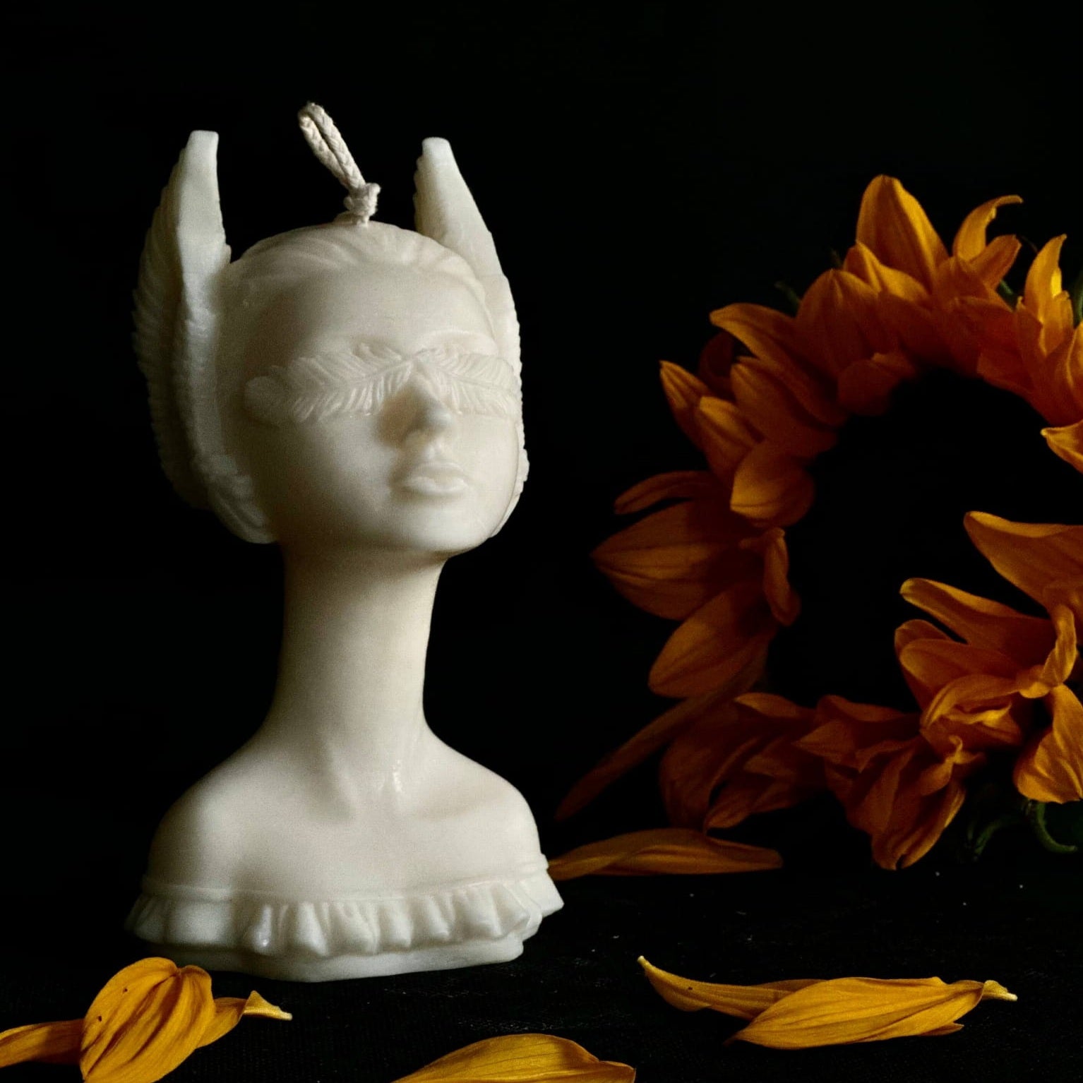 A versatile Aetherial Fae Candle Mould silicone candle mould by MYKA Candles and Moulds, suitable for resin moulds and decorative cake mould shapes.