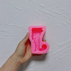 Showcasing the Alphabet Silicone Candle Moulds silicone candle mould by MYKA Candles and Moulds for creative baking moulds and candle making.