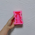 The Alphabet Silicone Candle Moulds silicone candle mould by MYKA Candles and Moulds, a top choice for artistic resin moulds and baking moulds.