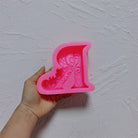The Alphabet Silicone Candle Moulds silicone candle mould from MYKA Candles and Moulds, a professional supply for candle, soap, and baking moulds.