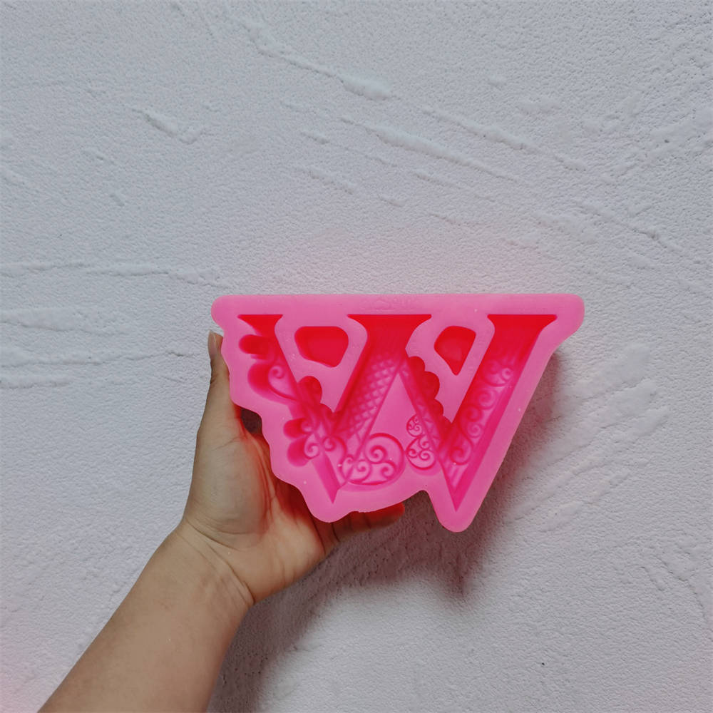 The Alphabet Silicone Candle Moulds silicone candle mould by MYKA Candles and Moulds, perfect for small business candle, soap, and cake mould production.