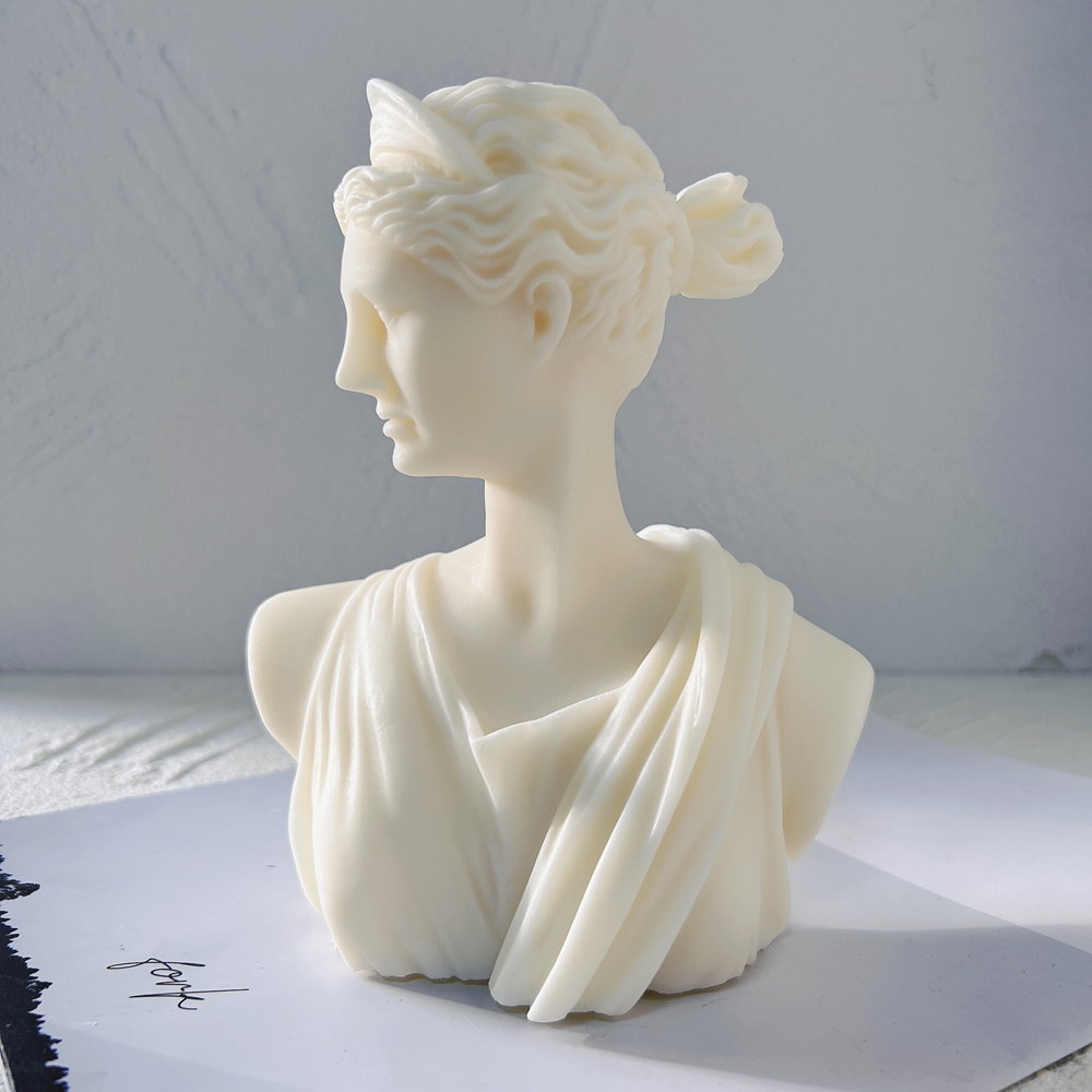A versatile Artemis Candle Mould silicone candle mould by MYKA Candles and Moulds, suitable for resin moulds and decorative cake mould shapes.