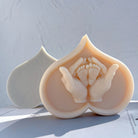 Professional Baby Feet Candle Mould silicone candle mould by MYKA Candles and Moulds, also used for resin moulds and baking mould designs.