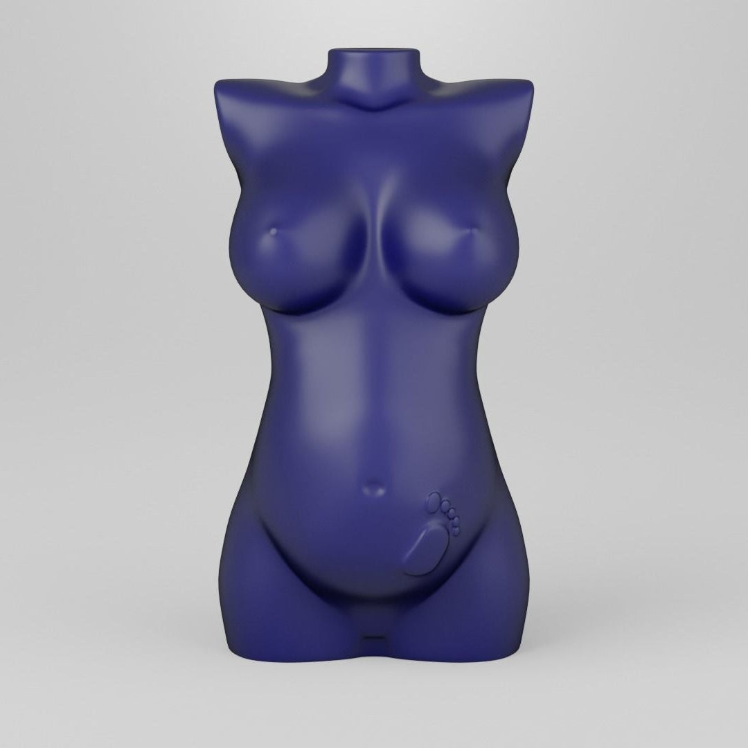 The Baby Kick Silicone Candle Mould silicone candle mold by MYKA Candles and Moulds, featuring high detail for candle, soap, and baking moulds.
