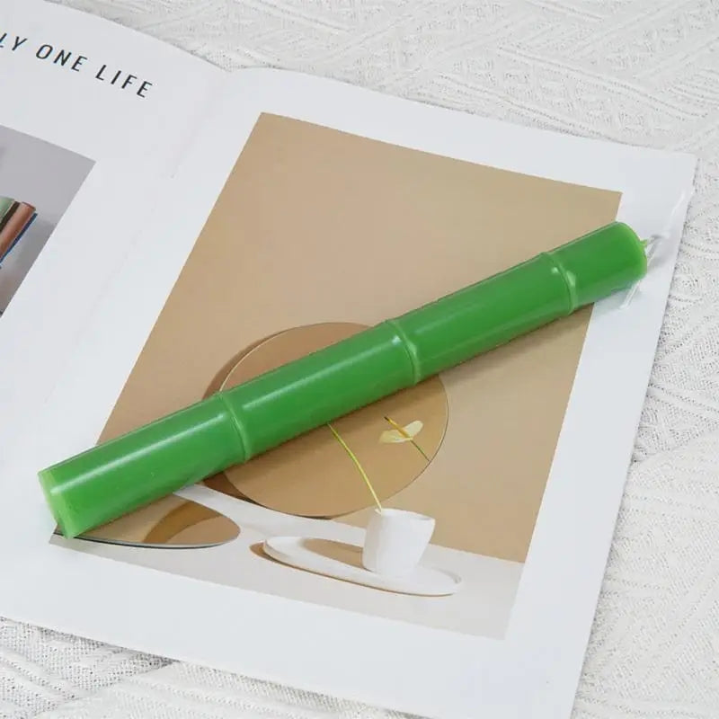 The Bamboo Pillar Candle Mould silicone candle mould by MYKA Candles and Moulds, optimized for professional candle, soap, and cake moulds.