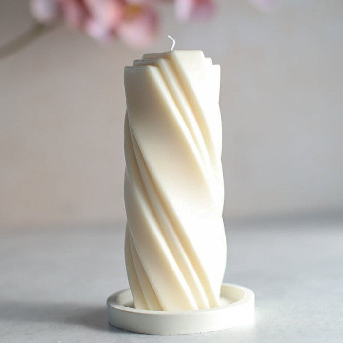 A heat-resistant Belle Candle Mould silicone candle mould by MYKA Candles and Moulds, ideal for soap, resin, and baking mould applications.