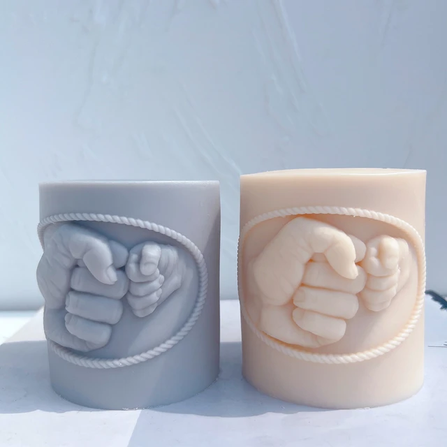 The flexible Best Dad Candle Mould silicone candle mould by MYKA Candles and Moulds, suitable for soap moulds and food-grade cake mould use.