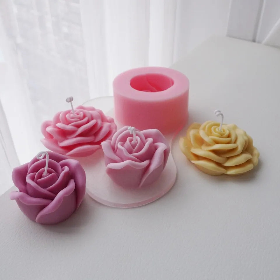 The Bloom Candle Mould silicone candle mould by MYKA Candles and Moulds, a must-have for resin moulds and DIY baking mould enthusiasts.