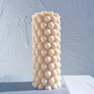 The Braid Pillar Candle Mould silicone candle mold by MYKA Candles and Moulds, featuring high detail for candle, soap, and baking moulds.