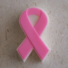 An intricate Breast Cancer Ribbon Candle Mould silicone candle mold by MYKA Candles and Moulds, designed for aesthetic candles and resin moulds.