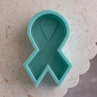 High-quality Breast Cancer Ribbon Candle Mould silicone candle mould from MYKA Candles and Moulds, great for resin moulds and professional baking mould needs.
