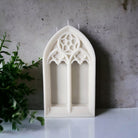 The Cathedral Window Candle Mould silicone candle mould by MYKA Candles and Moulds, a must-have for resin moulds and DIY baking mould enthusiasts.