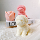 The Cavoodle Puppy Candle Mould silicone candle mould by MYKA Candles and Moulds, optimized for professional candle, soap, and cake moulds.