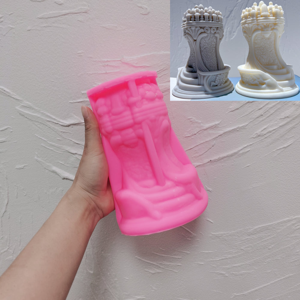 The Chess Candle Moulds silicone candle mould by MYKA Candles and Moulds, optimized for professional candle, soap, and cake moulds.