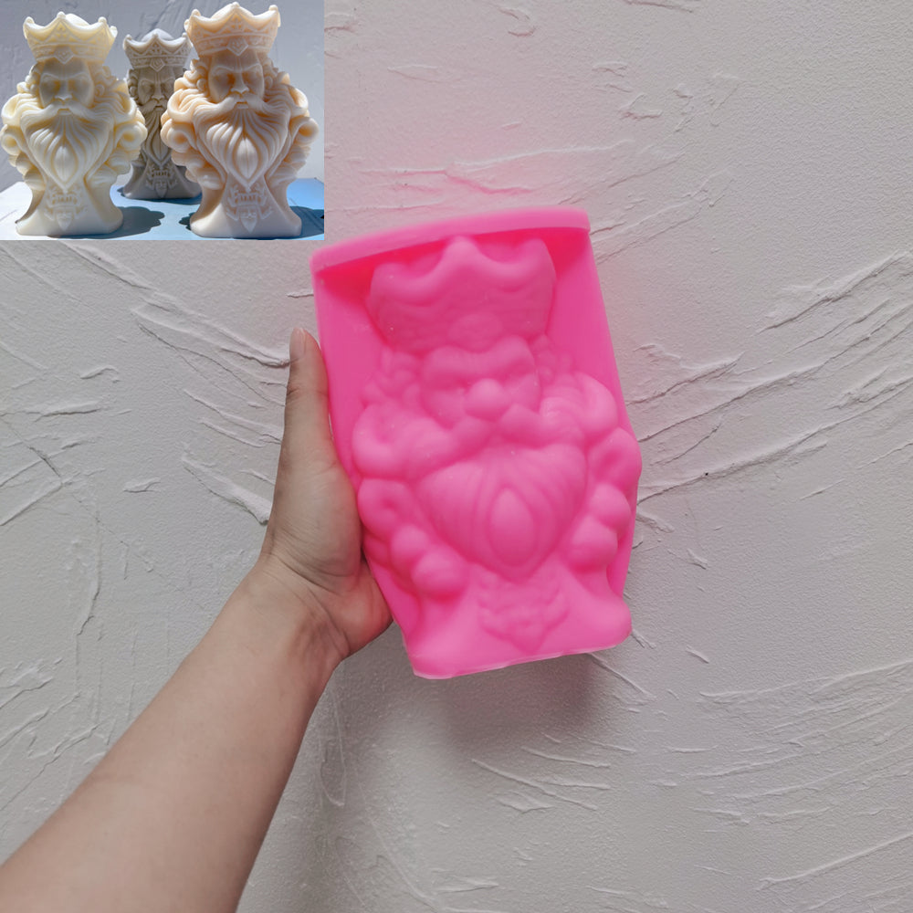 The Chess Candle Moulds silicone candle mold by MYKA Candles and Moulds, featuring high detail for candle, soap, and baking moulds.