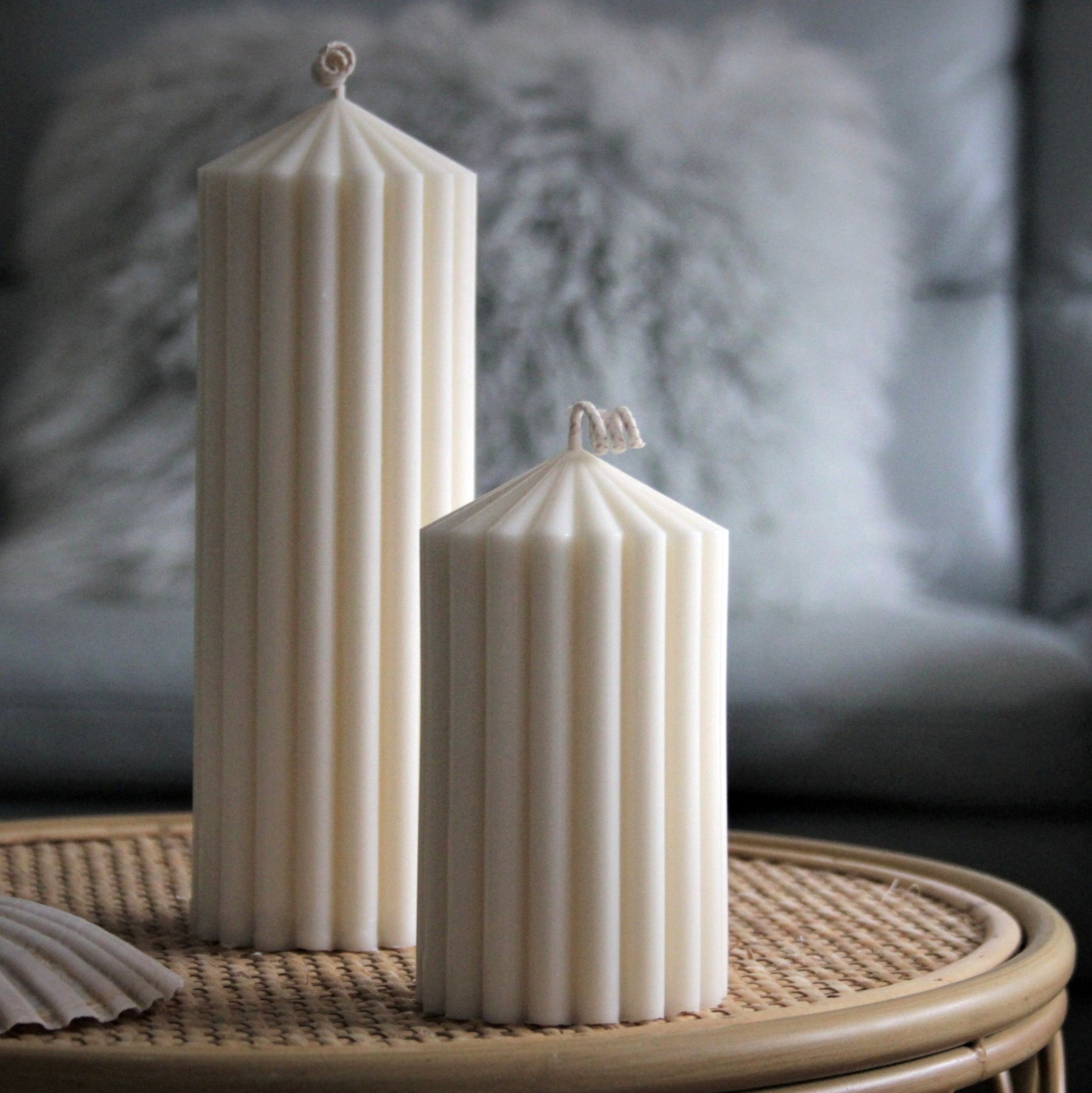 Precision-designed Circus Pillar Candle Moulds silicone candle mold by MYKA Candles and Moulds for resin moulds and gourmet cake mould designs.